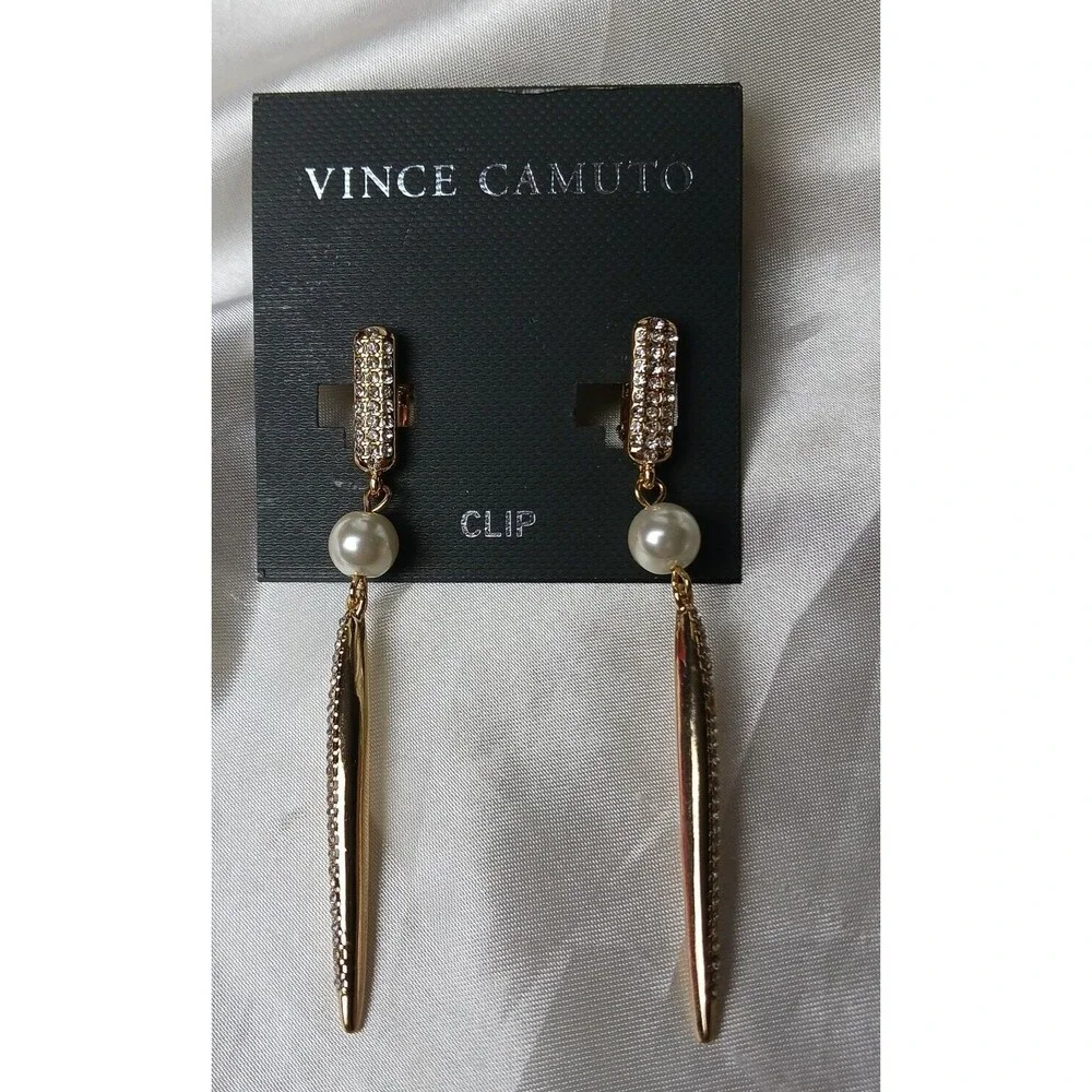 VINCE CAMUTO  CLIP ON EARRINGS
